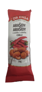 Arašidy v cesťíčku Chilli